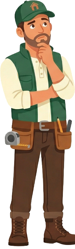 ShedScout builder character thinking